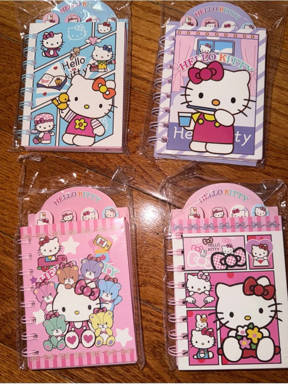 Hello Kitty Mini Spiral Notebooks - winners choice